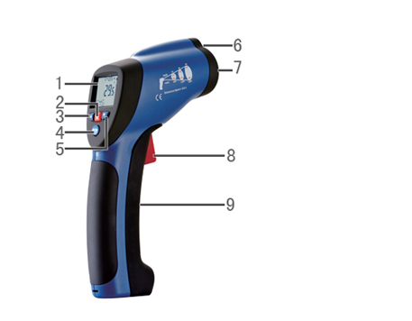 DT-8819专业中高温红外线测温仪 精准与可靠的温度测量工具